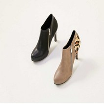 여성 부티 앵글부츠 송치가죽 가을 겨울 여자신발 구두