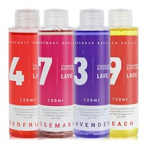 라비에 리필용 방향제 120ml 허브타임 레드프룻 20종, 화이트머스크