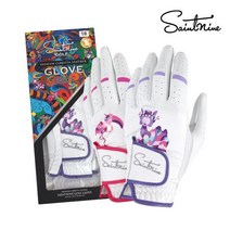 세인트나인 여성 캐릭터 반양피 장갑 양손 - 4605-220-266