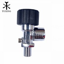 탄소 섬유 탱크 실린더 용 4500PSI 주유소 가스 이송 또는 병 밸브 연결, 04 Black valve