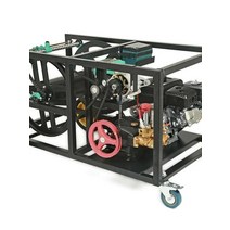 권취기 자동 호스릴 농약 호스 감기 감는 기계 농약줄, 170가솔린엔진 26펌프 고압100m 파이프