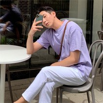 게리오 물빠짐이 적은 25컬러 워싱 기획 반팔 티셔츠