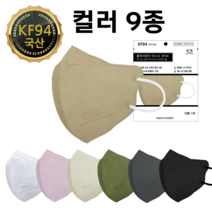 KF94 새부리형 마스크 블루마운틴 숨쉬기편한 귀편한 대형 컬러 국산, 100매입, 1개, 베이지 개별포장