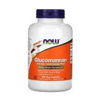 나우푸드 글루코만난 Glucomannan 575mg 180정 곤약 뿌리 konjac, 상세설명참조, 180개