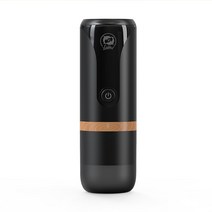 커피머신 USB 충전식 휴대용 전기 이탈리아 캡슐 커피 머신 자동 에스프레소 컵 냉온수 추출 메이커, [01] black, black