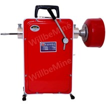 전동스프링청소기 배수구뚫기 청소기 막힌 공구, 2700w  8 미터