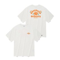 COVERNAT 트로피칼 티셔츠 화이트
