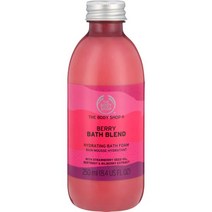 더바디샵 THE BODY SHOP 영국 베리 바스 블렌드 250ml, 4팩