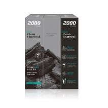 2080 퓨어 블랙 차콜민트 치약, 80g, 30개