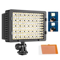 NEEWER CN-160 LED 비디오 라이트 160구의 LED를 탑재 Canon Nikon Sigma Olympus Pentax 등의 카메라 & 비디오 카메라에 대응 [품]