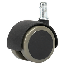 5개 교체 바퀴 체어 회전 의자 롤러 부품 교환 소형 부속 수리 제이릴, 그레이