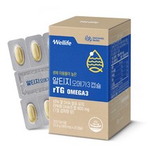 대상웰라이프 알티지 오메가3, 30정, 2개, 2개, 30정