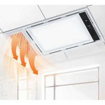 조명 난방 히터 기계 목욕 일체형 천장 따뜻한바람, A4(세트)+램프