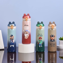 이중 진공스텐 온도계 머그 텀블러 480ml, 블루
