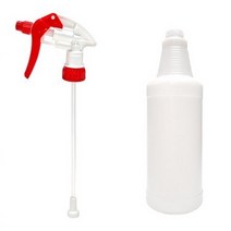 canyon 캐니언 캐논 케논 케니언 스프레이 헤드 트리거 분무기 소분통 소분용기, 캐니언헤드+흰색1리터보틀(세트)