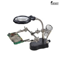 Bellatrix LED 확대경 인두스탠드 PCB 기판 수리대 납땜용 거치대, 1. TE-801, 1개