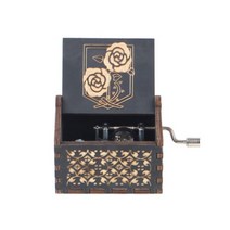 스노우볼 기억에남는선물 오르골 크리스마스 생일선물 워터볼 52 테마 뮤직 박스 나무 손, 12 Attack on Titan