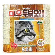 미오 고양이 두부모래(오리지날 무향) 11L X 2개 고양이용품 용변모래