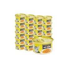 런치 골드 프리미엄 참치와 치킨 캔 80g x 24개
