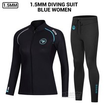 [해외] 스쿠버 다이빙 슈트 남성용 서핑 직구, 15.LT201 Wetsuit Women - S