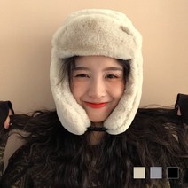 링링 귀달이 부드러운 퍼 방한모자 SD-221093