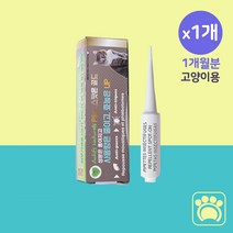 고양이 진드기 퇴치제 심장사상충 예방 바르는 외부기생충 방지제 필루 스팟온 1ml, 1개