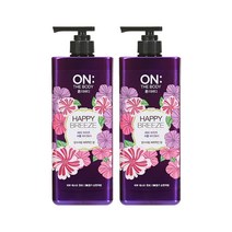 온더바디 해피 브리즈 퍼퓸 바디워시 매혹적인향, 900g, 2개