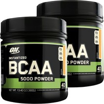 옵티멈뉴트리션 BCAA 5000 파우더 오렌지, 2개