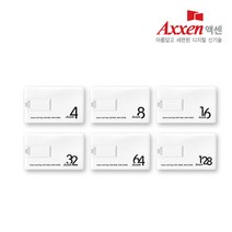 액센 U35 카드형 메모리USB 4GB~128GB [레이저 각인 단 한개도 무료], 8GB