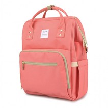 기저귀가방 백팩 보냉백 보온보냉가방 출산선물 프리미엄원단 - 코랄핑크 책가방 노트북가방 여성가방