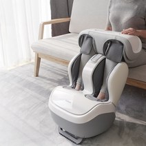 어르신 발바닥 및 종아리를 위한 분리식 발 다리 마사지 기계 허벅지 안마기 선물용, 블랙발+종아리+무릎+허벅지