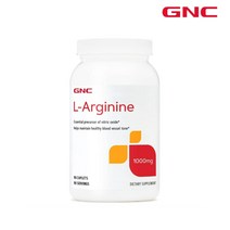 GNC 지엔씨 L-아르기닌 1000mg 90정, 1병(90정)