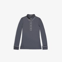 (정품) 람다 여성골프웨어 셔츠 롱슬리브 02751 그레이 클래식 골프카라티셔츠