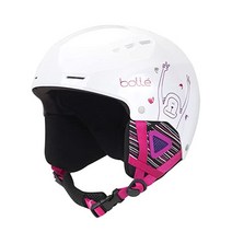 볼레 퀴즈 스키 헬멧 샤이니 화이트 몽키 49-52cm