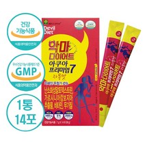마시는 액상 가르시니아 다이어트 보조제 뱃살 체지방감소 디카페인 고함량 가르시니아 와일드망고 추출물 HCA 1400mg 탄수화물 컷팅제 자몽맛 레몬맛 식이섬유 난소화성말토덱스트린, 자몽맛 14포 1통