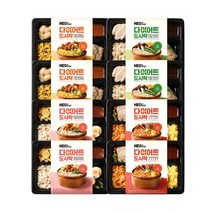 허닭 [본사당일출고] 다이어트 도시락 210g 4종 혼합, 2세트