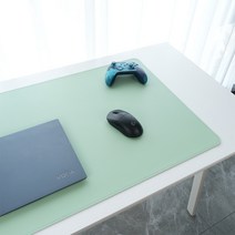 마우스패드 오버사이즈 테이블패드 책상패드 글씨책상패드 가죽오피스 컴퓨터패드 맞춤방수 가능, 색깔7