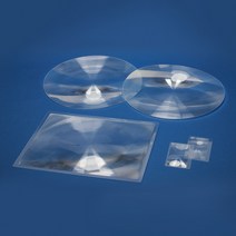 플란넬(Flannel)렌즈(평면렌즈), 카드형 볼록렌즈