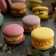 밀가루없는 유명 주문 제작 맛집 수제 마카롱 디저트 개별포장, 10개(맛랜덤)