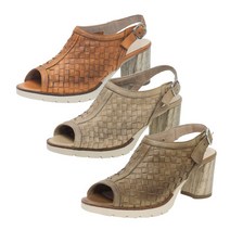 [리치오안나] HOBBY[하비] 여성위빙오픈토슬링백샌들 (RC11HOB002)