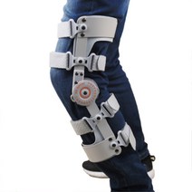 아오스 의료용 각도조절 무릎보조기/전방십자인대용/304G, 각도조절무릎보조기(좌/M)