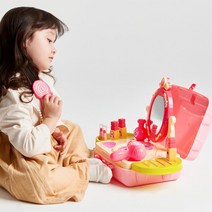아동 화장대 립스틱 목걸이 미용 화장 놀이 화장놀이 유아역할놀이 완구
