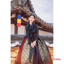 리앤킴 여성 궁중 전통 개량 한복 세트 GH1380