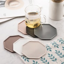 국산 실리콘 컵받침 잔 카페 티코스터컵받침 잔받침 찻잔 티코스터 코스터 코스타 실리콘컵받침 카페컵받침 업소용컵받침 컵받침제작 차매트, 07번 사각 컵받침 10cm 다크그린