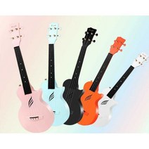 콘서트 우쿨렐레 입문용 초보용 클래식 미니 소형, 23인치 - 신얀 블루