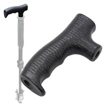 엘보우클러치 등산 목발 휴대용 워킹 스틱 핸드 그립 트레킹 폴 핸들 부품 액세서리, 한개옵션0