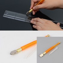 유리칼 수작업공구 타일컷팅 타일커터기 특수칼 유리재단