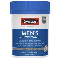 스위스 울티바이트 맨즈 멀티비타민 타블렛, 120정, 2개