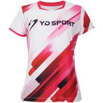 YD스포츠 티셔츠 배드민턴 상의 반팔티 핑크오션 TS9140TS9139 남성 여성 남녀공용 커플 배드민턴복