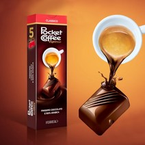 페레로 포켓커피 초콜릿 5개입 (62g), 6팩, 62g